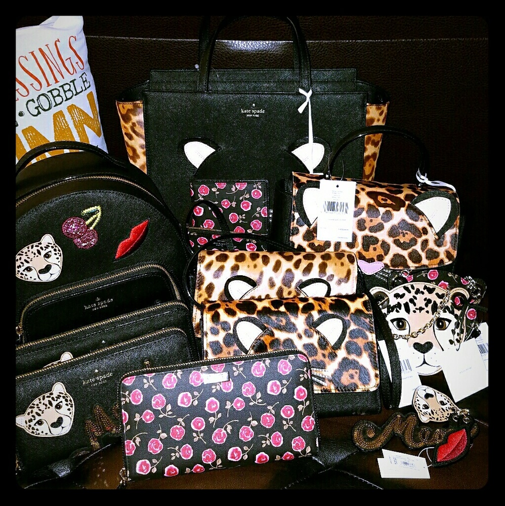 Kate spade leopard collection